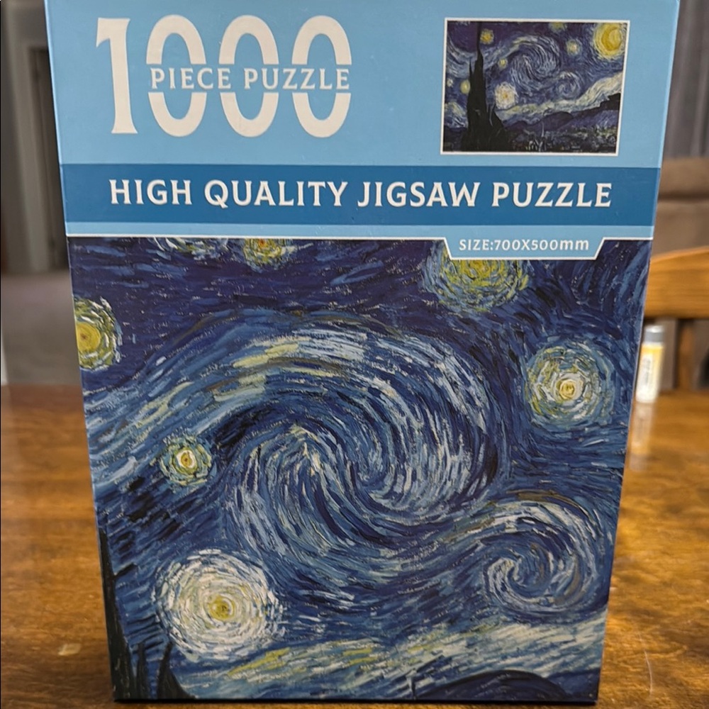 Starry Night 1000 piece Puzzle Game
